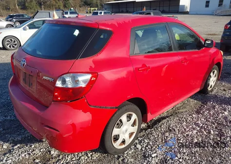 2009 Toyota Matrix из США, поврежденный, VIN 2T1KU40EX9C093712